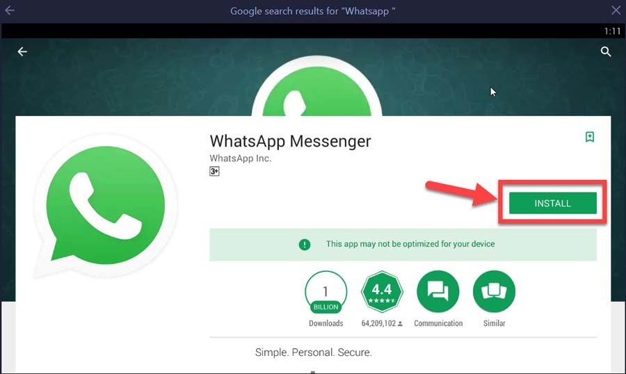 whatsapp video call free download for laptop windows 10