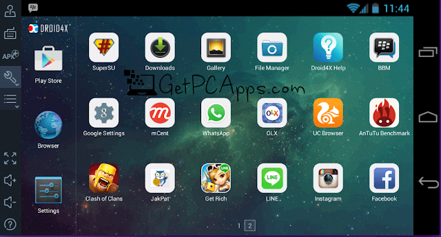 Android emulator for pc windows 8